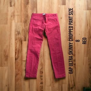 Women’s gap ultra skinny cropped pants